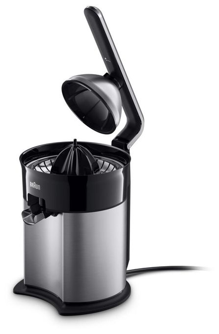 160 W  CJ7050 Zitruspresse (Schwarz, Edelstahl) 