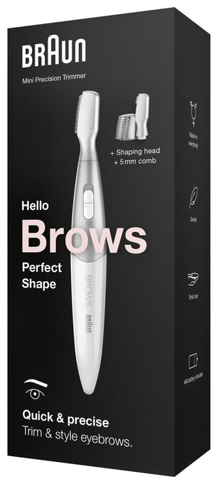 Trocken Rasierer FG1106 Hello Brows Perfect Shape 