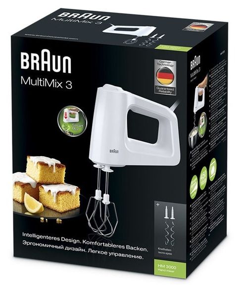 Handmixer 450 W 5 Stufen  HM3000WH MultiMix 3 (Weiß) 