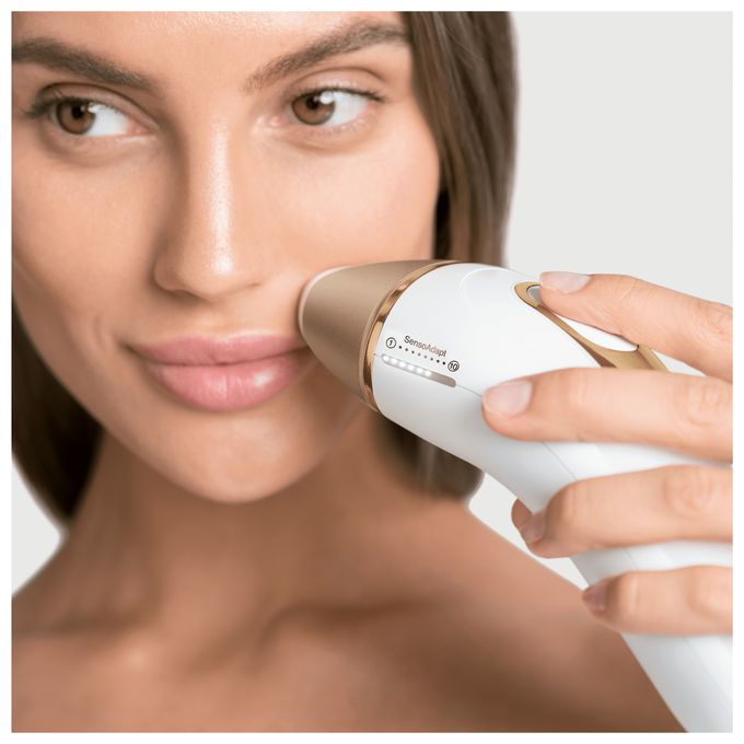 Lichtimpulstechnologie (IPL) Trocken Epilierer/Damenrasierer Silk-expert Pro 5 PL5267 
