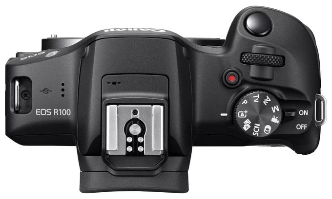 MILC 7,5 cm Wlan Bluetooth EOS R100 Kit 