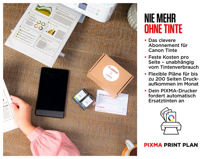 All in One A4 Tintenstrahl Drucker 4800 x 1200 DPI Pixma TR4756i 