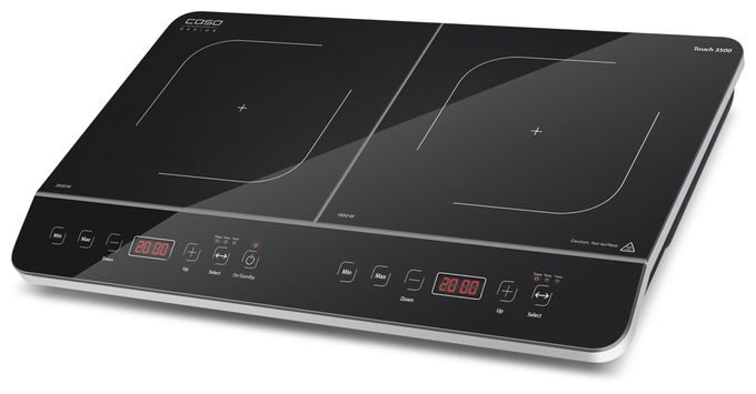 60 cm Induktions Kochfeld/Herdplatte 2 Zone(n) Design Touch 3500 autarkes 
