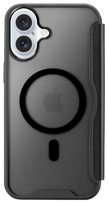 Folio für Apple iPhone 16  Daily Mag (Schwarz) 