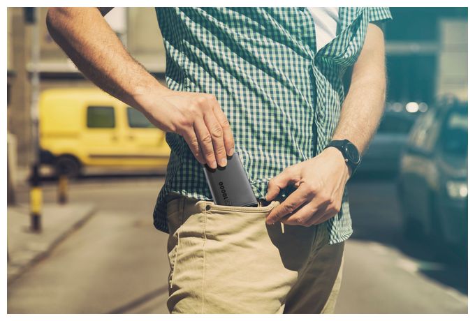 10000 mAh Powerbank USB Typ-C  Elite (Schwarz) 
