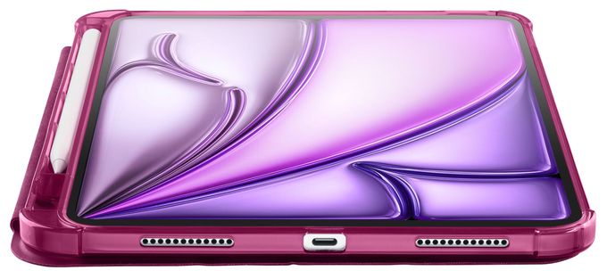 Folio aus Kunstleder für Apple iPad Air 10.9" (2022), iPad Air 10.9'' (2020), iPad Pro 11'' (2018) bis 27,9 cm (11") (Pink) Folio 
