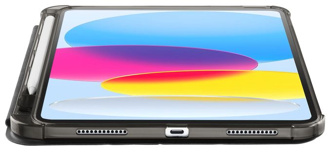 Folio aus Kunstleder für Apple iPad 10.9'' (2022) bis 27,7 cm (10.9") (Schwarz) Folio Pro 