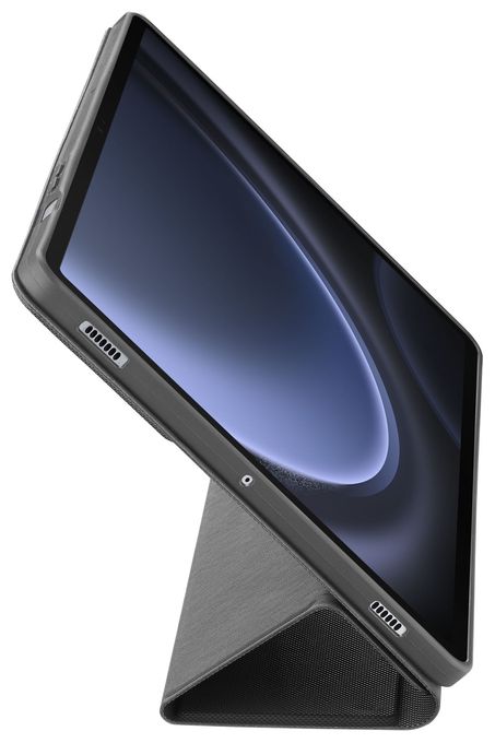 Folio aus Kunstleder für Samsung Galaxy Tab S9 FE bis 27,7 cm (10.9") (Schwarz) Memo 