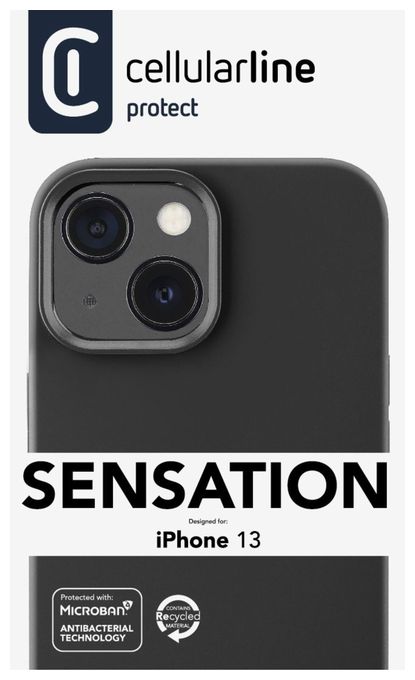 Cover für Apple iPhone 13  Sensation (Schwarz) 