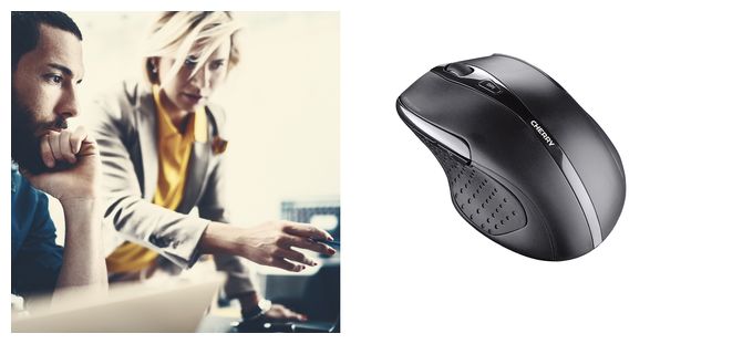 1750 DPI Büro Maus Optisch  MW3000 (Schwarz) 