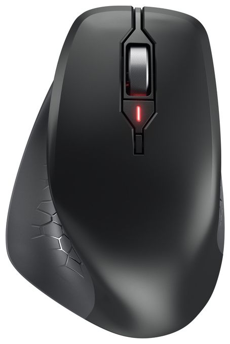 Heimbüro Tastatur RF Wireless 2.4 GHz  Stream Desktop Comfort (Schwarz) 