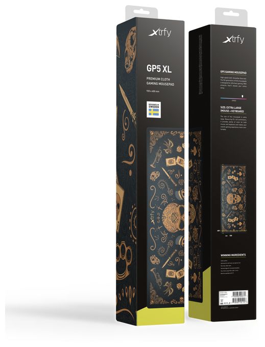 Mauspad  GP5 Calavera XL (Mehrfarbig) 