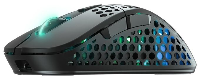 19000 DPI Gaming Maus Optisch  M4 RGB (Schwarz) 