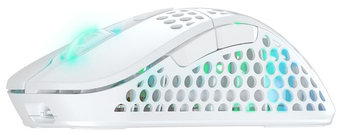 19000 DPI Gaming Maus Optisch  M4 RGB (Weiß) 
