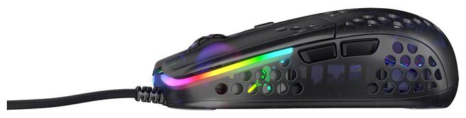 16000 DPI Gaming Maus Optisch  MZ1 RGB (Schwarz) 