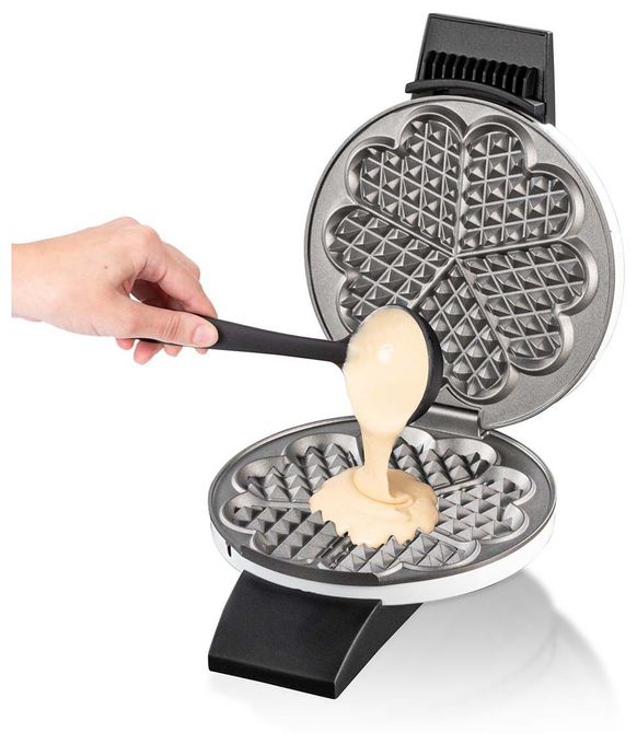 Waffeleisen Herz (Form) für 5 Waffel(n) 930 W 1621 