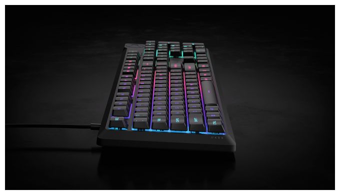 RGB-LED Gaming Tastatur USB  K55 Core (Grau) 