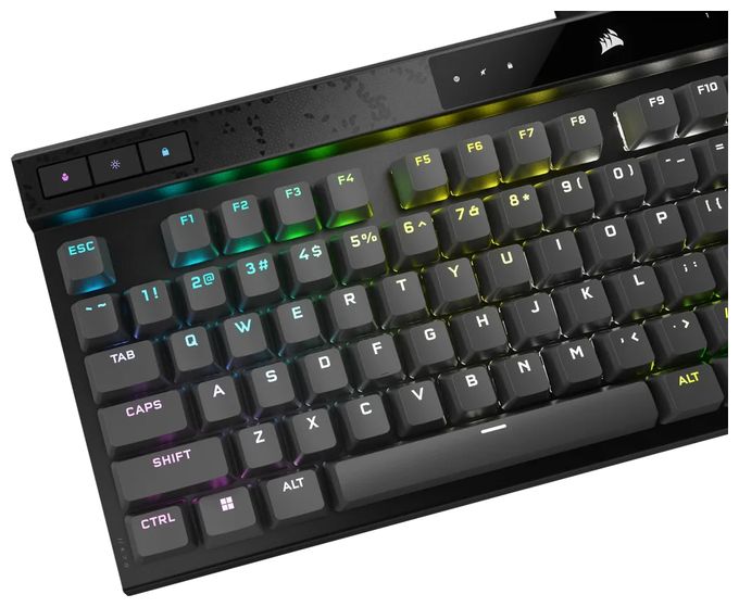 RGB-LED Gaming Tastatur USB  K70 Max (Schwarz) 