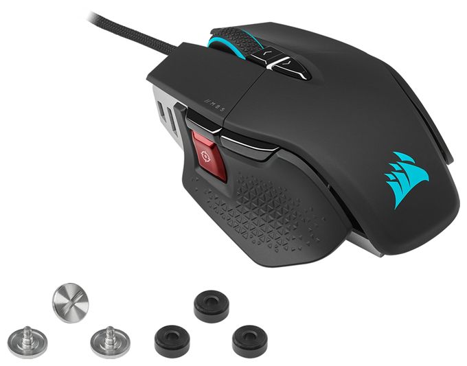 26000 DPI Gaming Maus Optisch  M65 RGB Ultra (Schwarz) 