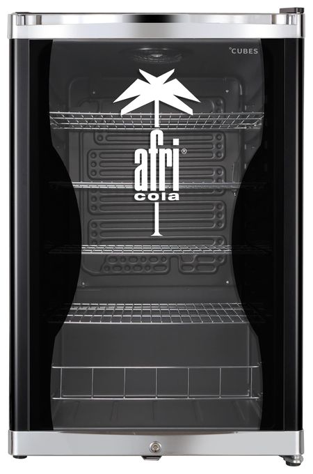 115 l Tischkühlschrank EEK: E 81 kWh Jahr  HighCube Afri Cola HC150E (Schwarz) 