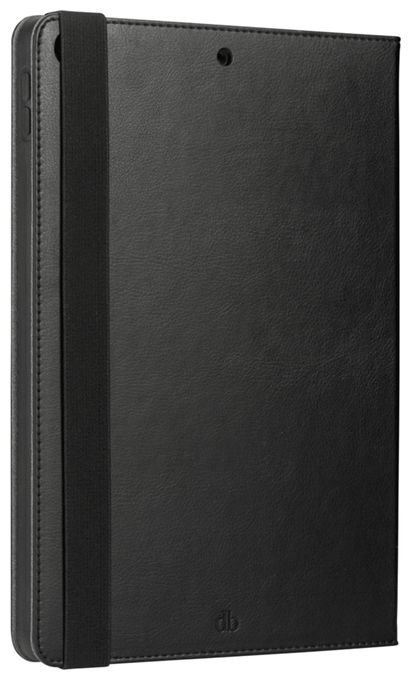 Flip case aus Kunstleder für Apple iPad (2021) bis 25,9 cm (10.2") Kratzresistent mit Magnetverschluss (Schwarz) Oslo 