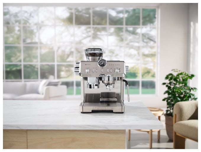 Siebträger Kaffeemaschine 19 bar 1550 W  EC9555.M La Specialista Opera (Edelstahl) 