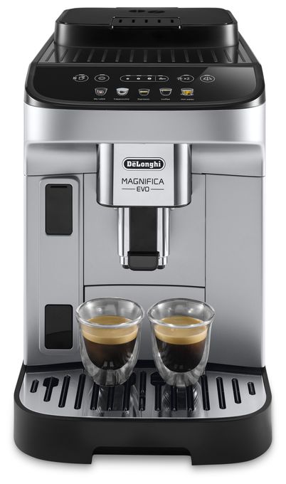 Kaffeevollautomat 15 bar 1,8 l 250 g  Magnifica Evo ECAM290.61.SB (Schwarz, Silber) 
