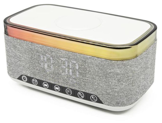 Bluetooth FM Radio Uhr  CRQ-225 (Grau) 