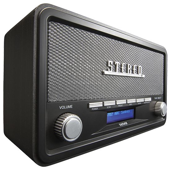 Bluetooth DAB+, FM Radio Tragbar  DAB-18 (Grau) 