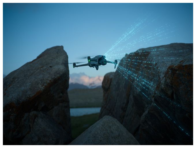 8192 x 6144 Pixel Quadrocopter Multicopter/Drohne  Air 3s (Grau) 