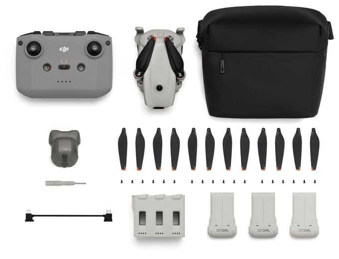 Quadrocopter Multicopter/Drohne Flugzeit: 36 min  Lito 1 Fly More Combo (Grau) 