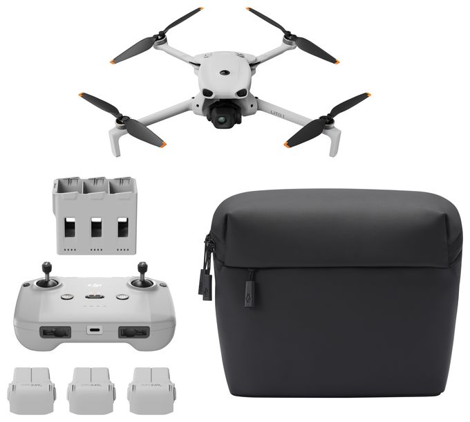 Quadrocopter Multicopter/Drohne Flugzeit: 36 min  Lito X1 Fly More Combo (Grau) 