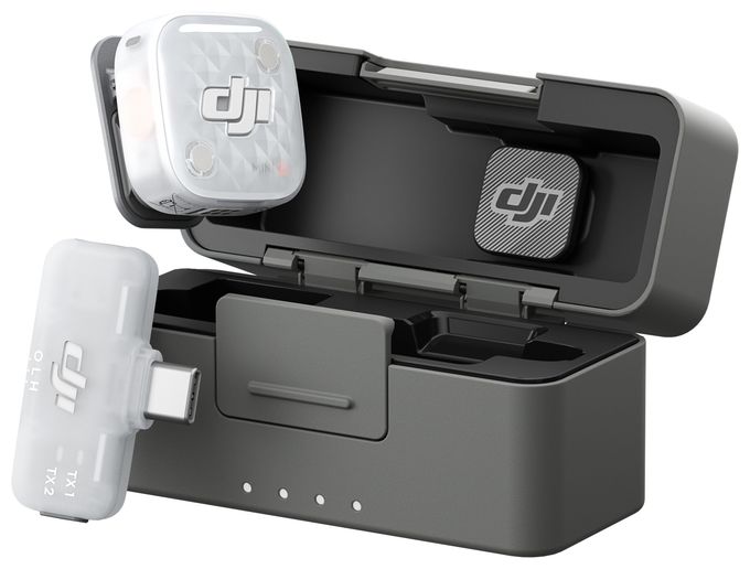 Mic Mini 2S (1 TX + 1 Mobile RX + Charging Case) 