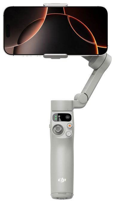 Stativ Gimbal für Smartphone faltbar Bluetooth  Osmo Mobile 7 Gimbal-Stabilisator (Weiß) 