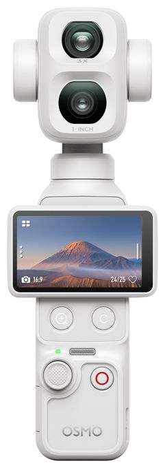 7680 x 4320 Pixel Actioncam  Osmo Pocket 4P Vlog Combo (Weiß) 