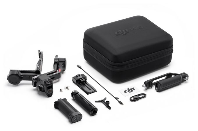 Stativ Gimbal für Kamera faltbar Bluetooth  RS 4 Pro (Schwarz) 