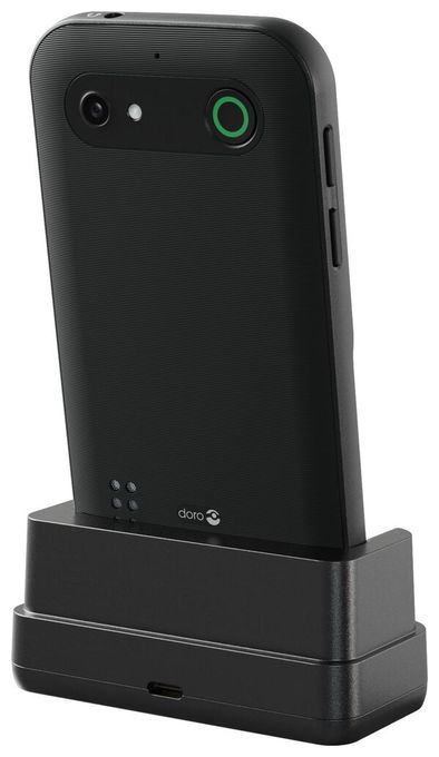 4G Smartphone 6,1 cm (2.4 Zoll 1 GHz 0,3 MP Single SIM  Leva E10 (Schwarz) 