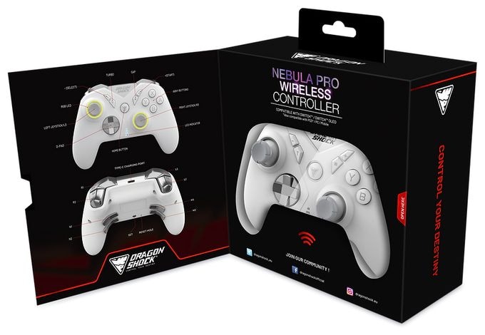 Gamepad für Nintendo Switch  Nebula Pro (Weiß) 
