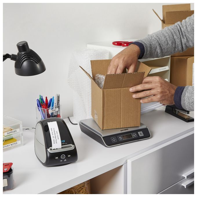 DYMO M10 Paketwaage | bis zu 10 kg | USB Briefwaage mit LCD-Bildschirm | 20 cm x 20 cm 