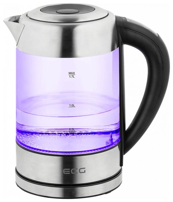 1,7 l Wasserkocher 2200 W  RK1777 (Schwarz, Edelstahl) 