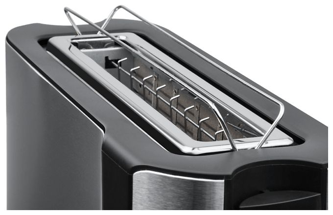 Toaster 1000 W 2 Scheibe(n) 6 Stufen  ST10630SS (Schwarz, Silber) 