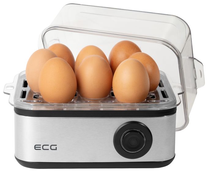 Eierkocher für 8 Eier  UV5080 (Schwarz, Stahl) 