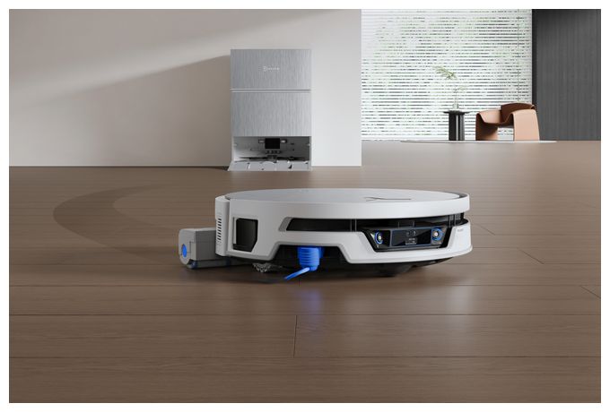 Saugroboter nass/trocken 999 min Akku 27000 Pascal Leistung  Deebot X12S Pro Omni (Weiß) 