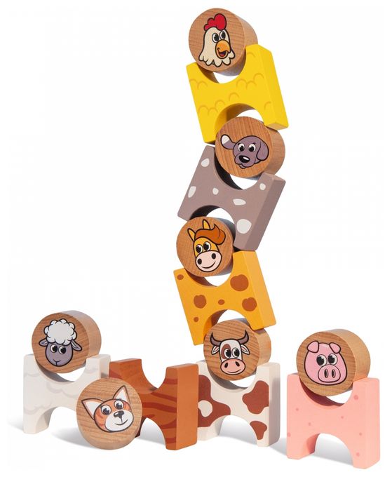 Stackable Farm Animals 