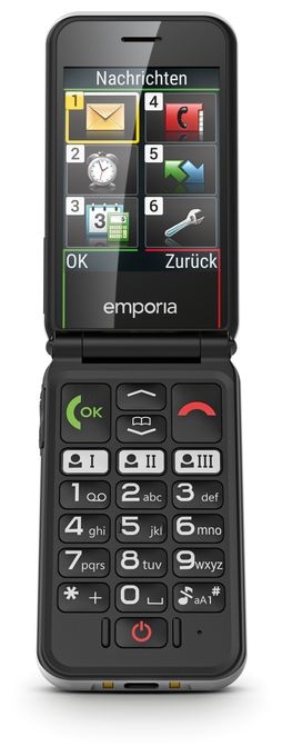 2G Smartphone 7,11 cm (2.8 Zoll)  SimpliCity glam (Weiß) 