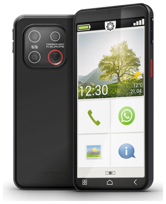 128 GB 4G Smartphone 13,8 cm (5.45 Zoll) Android 13 MP Dreifach Kamera Single SIM WiFi 5  SMART.7lite (Schwarz) 