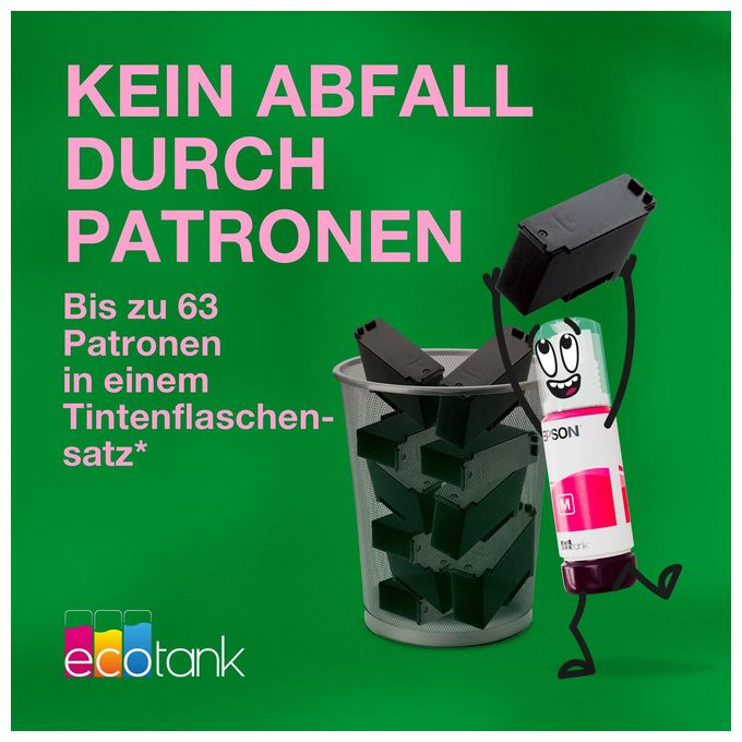 All in One A4 Tintenstrahl Drucker 4800 x 1200 DPI EcoTank ET-3956 