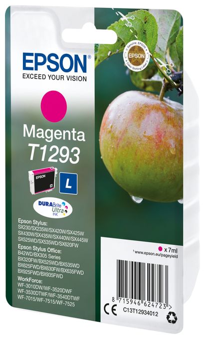 originale Druckerpatronen Magenta 7 ml T1293 C13T12934012 