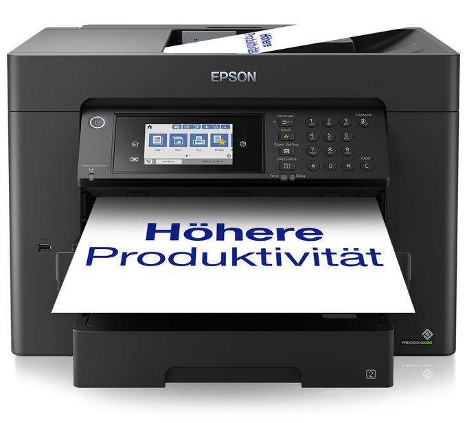 All in One A3 Tintenstrahl Drucker 4800 x 2400 DPI WorkForce Pro WF-7840DTWF 