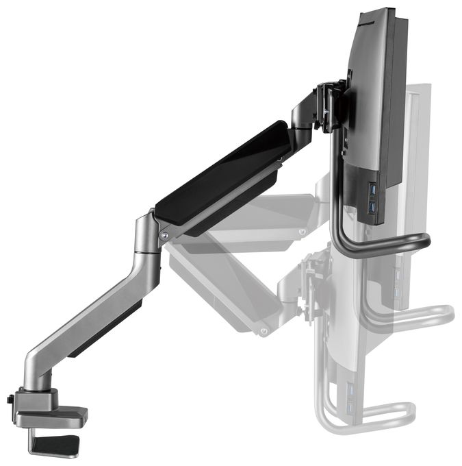 17"-32" Doppelmonitor-Tischhalterung 